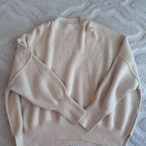 Cream Women's Free People Easy Street Sweater